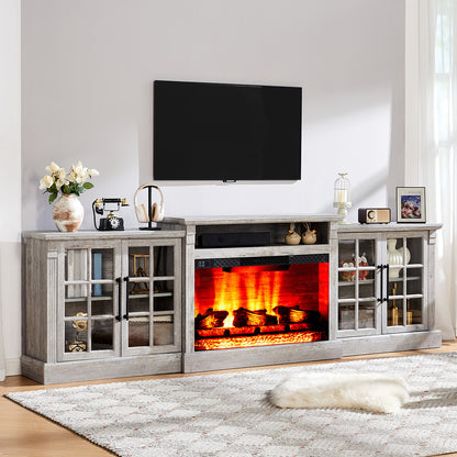 Everwood 97" Fireplace TV Stand
