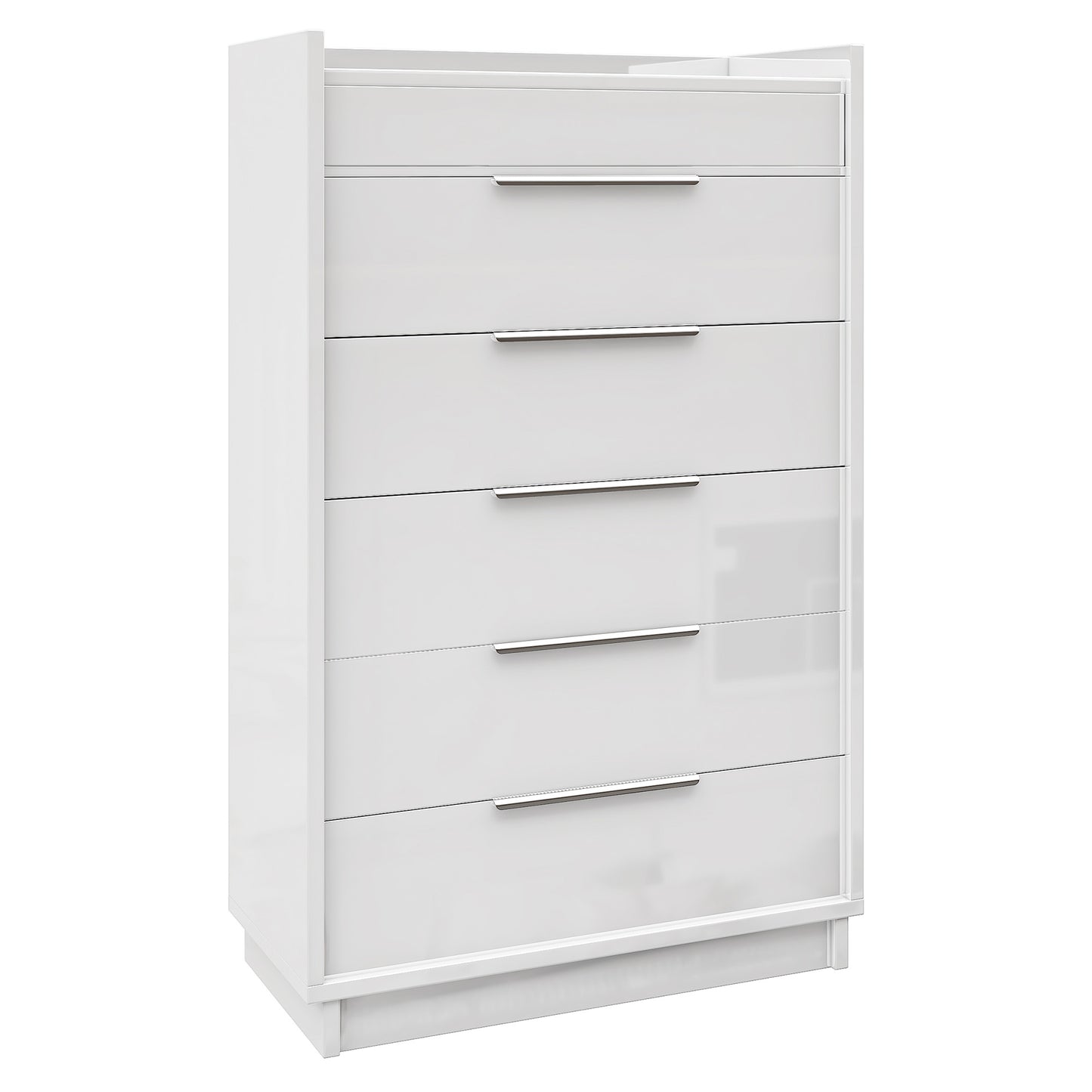 Kino 5-Drawers Dresser Amerlife White