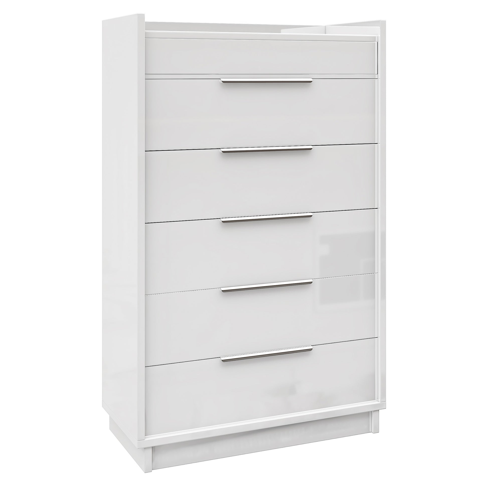 Kino 5-Drawers Dresser Amerlife White