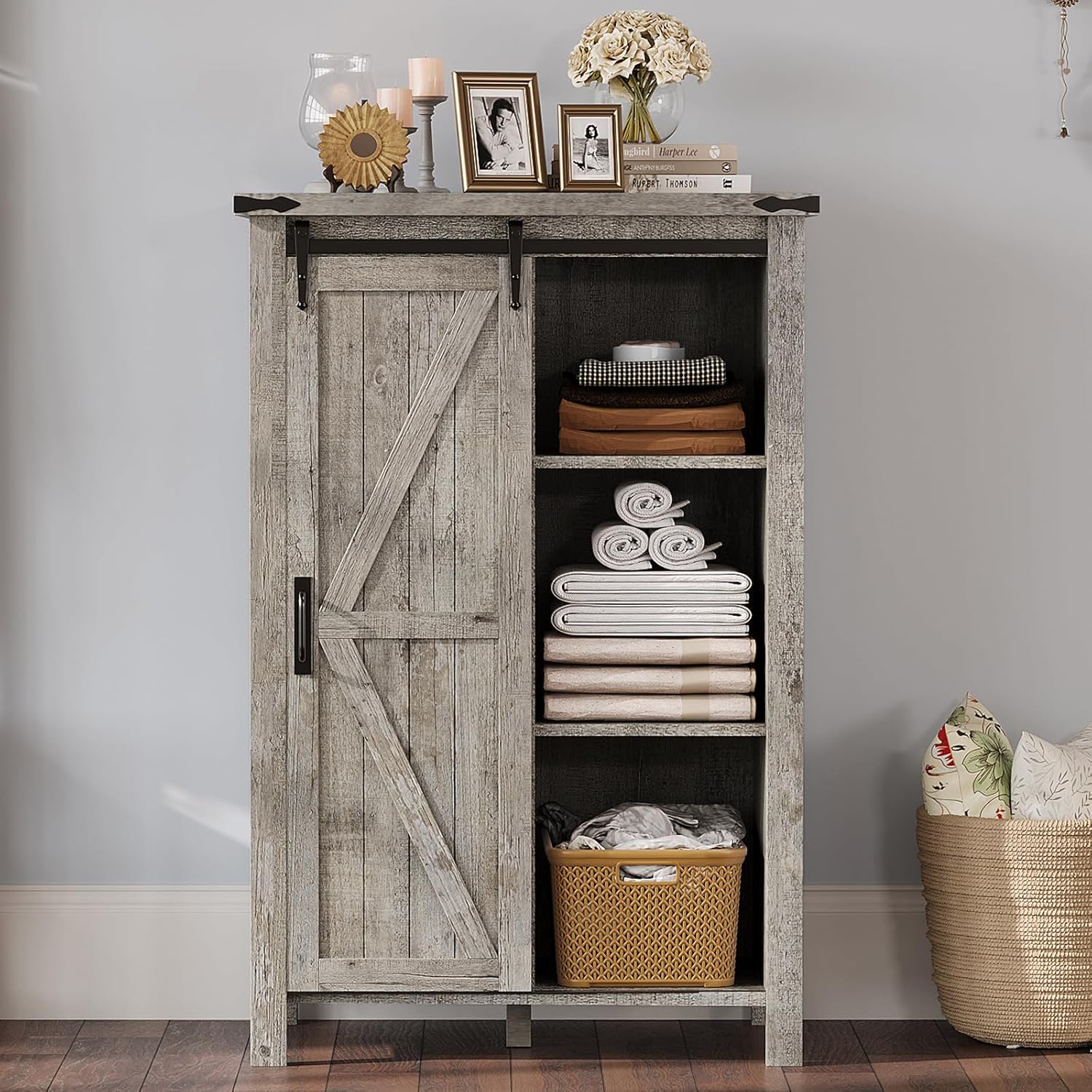 Marlowe 5-Drawer Dresser Light Rustic Oak