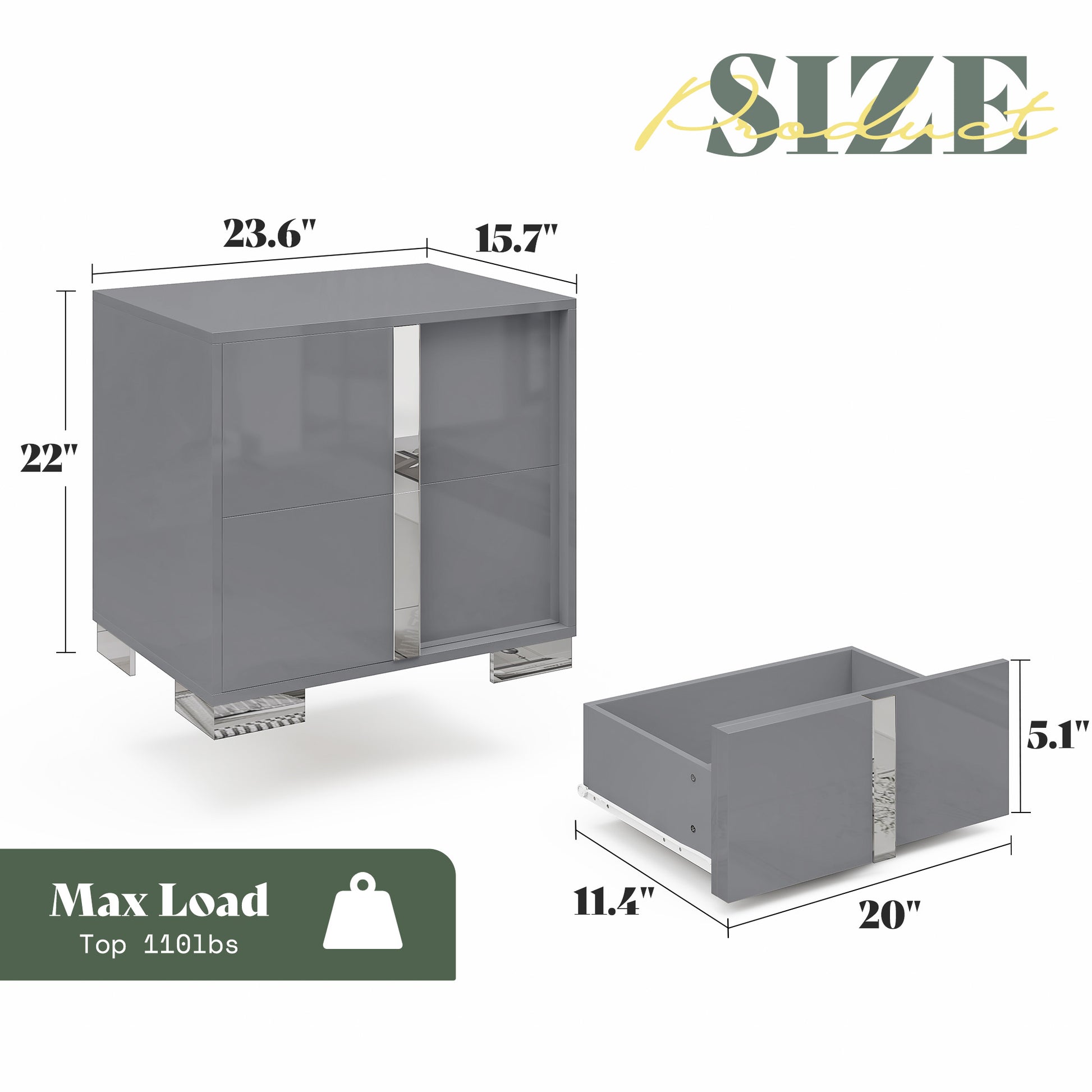 CNS165 Single Grey