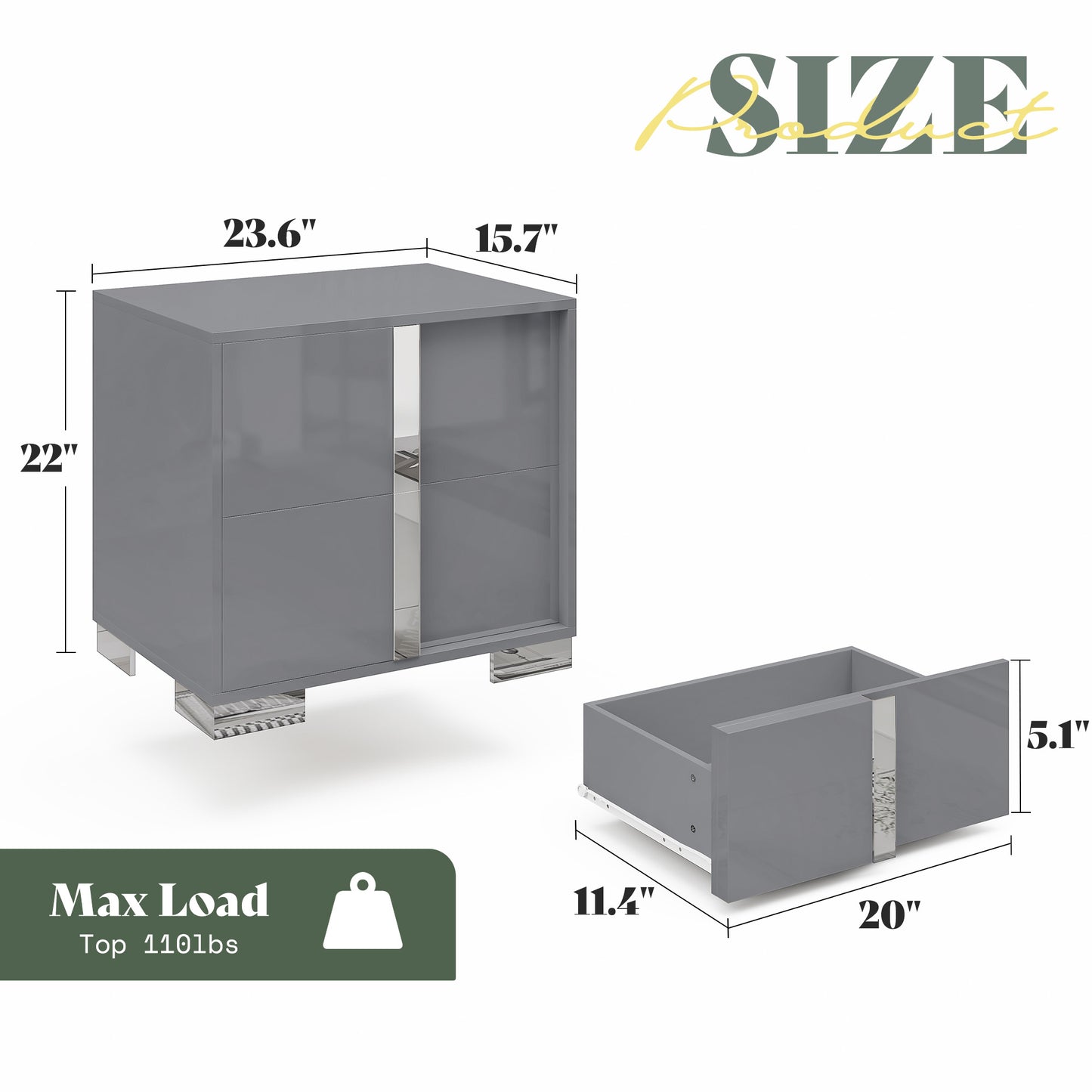 CNS165 Pair Grey
