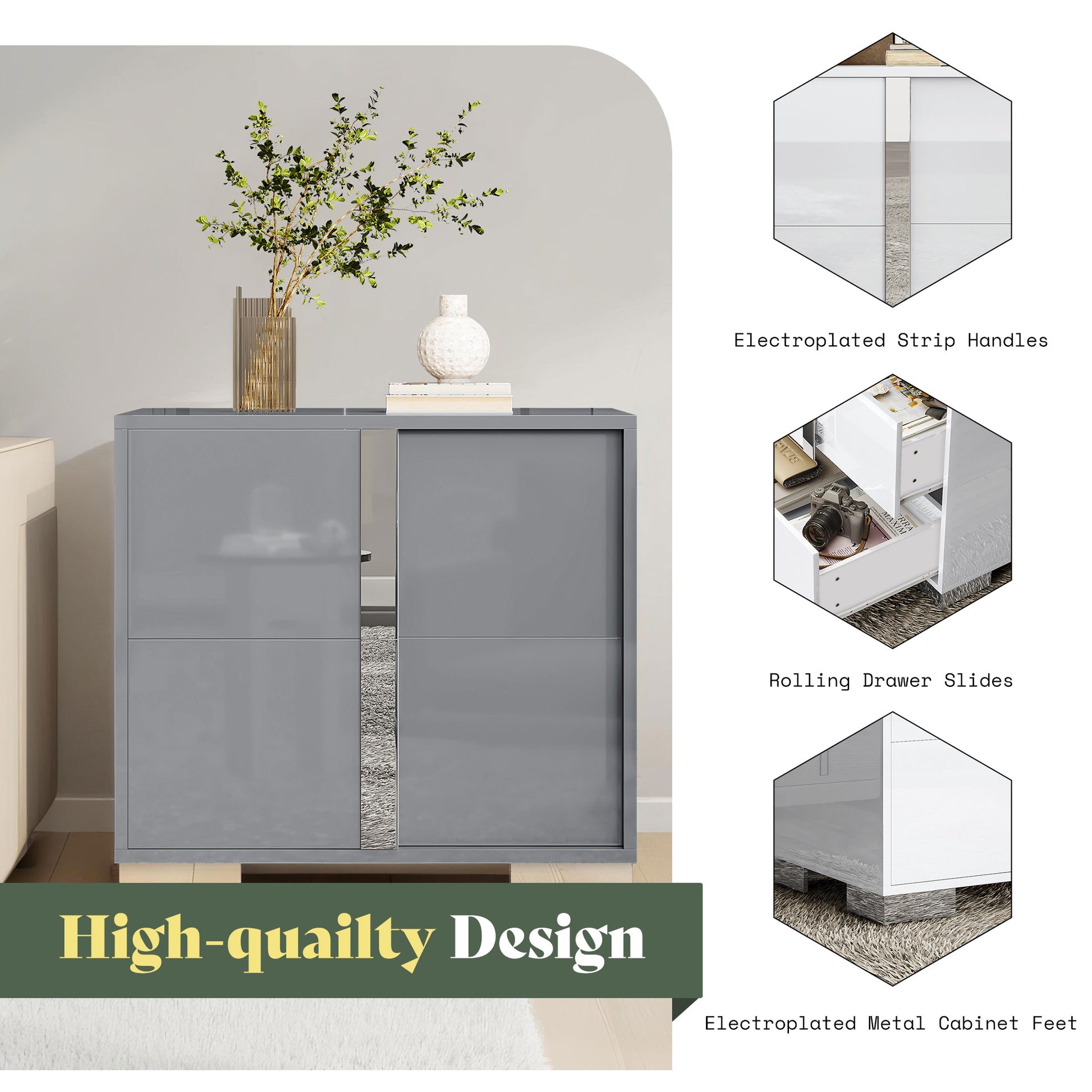 CNS165 Pair Grey