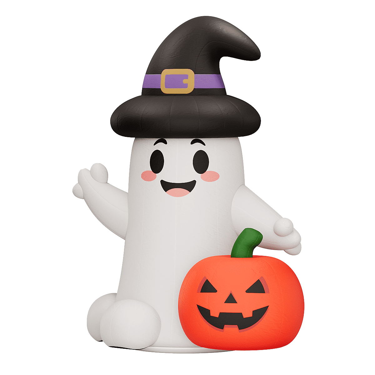 Giant Halloween Inflatable Ghost & Pumpkin-Ghost & Pumpkin Combo-32.8 FT