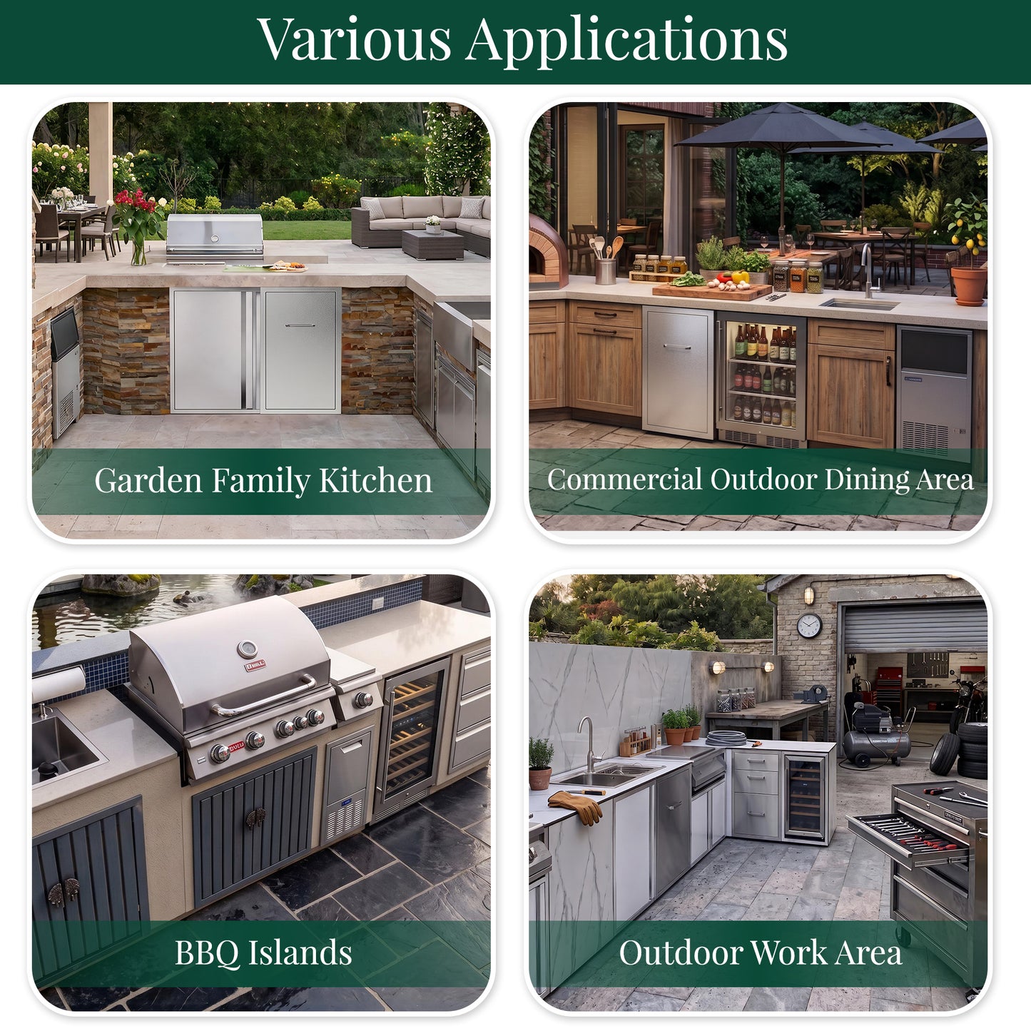 Outdoor Kitchen Access Drawers Amerlife