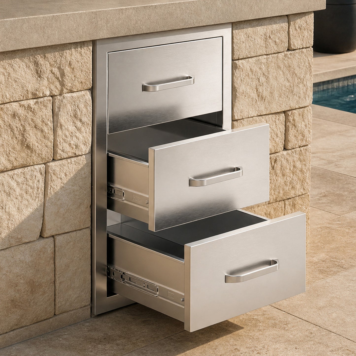Outdoor Kitchen Access Drawers Amerlife