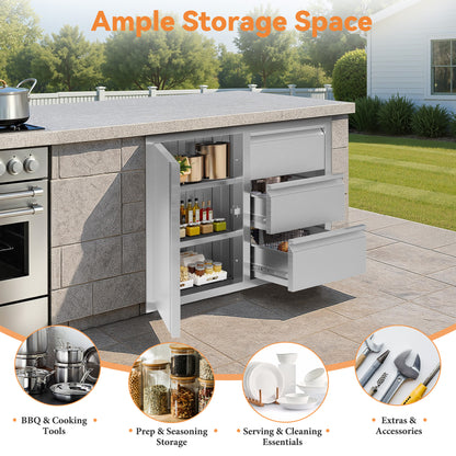 Outdoor Kitchen Access Drawers Amerlife