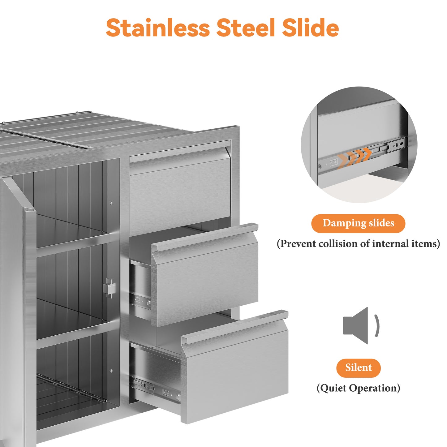 Outdoor Kitchen Access Drawers Amerlife