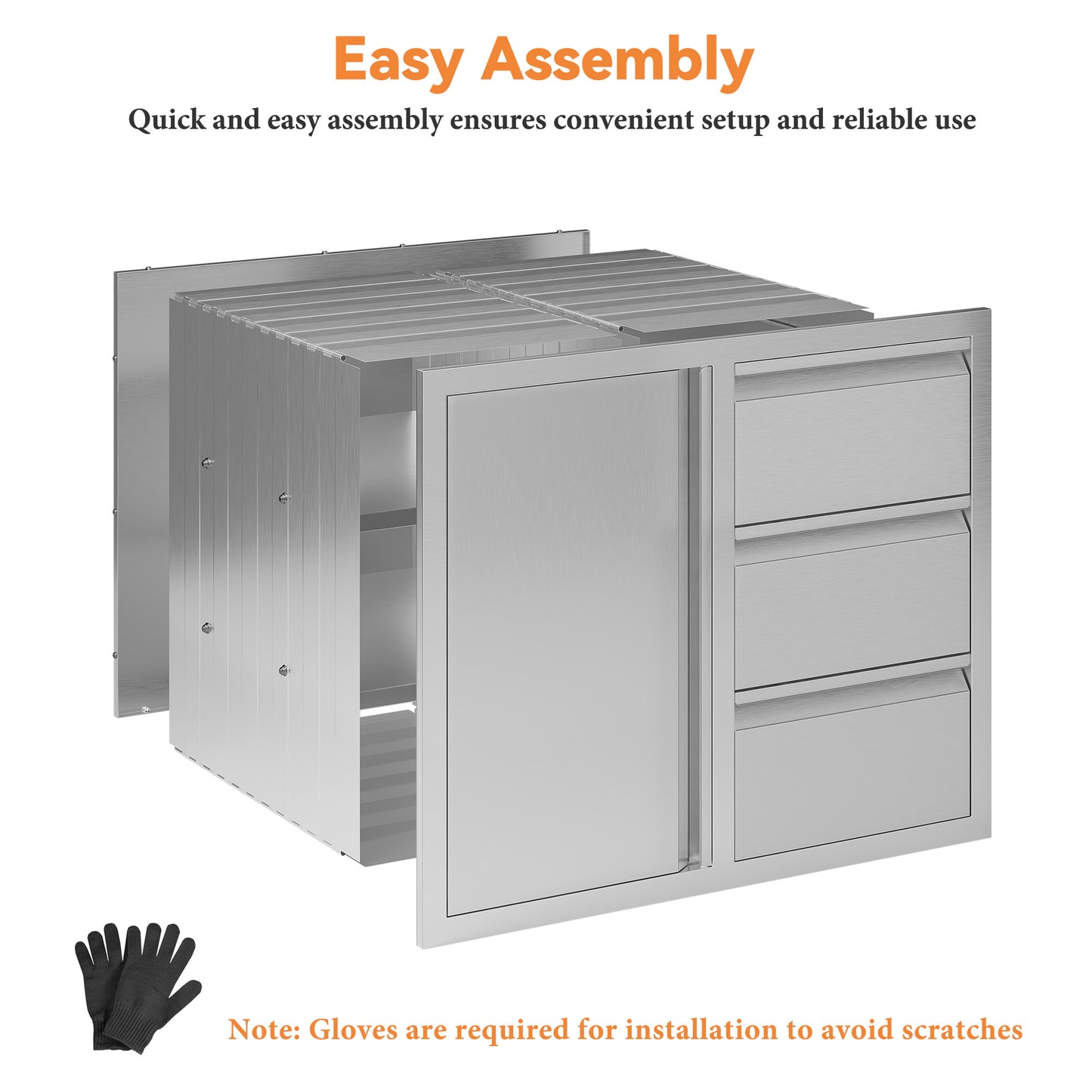 Outdoor Kitchen Access Drawers Amerlife