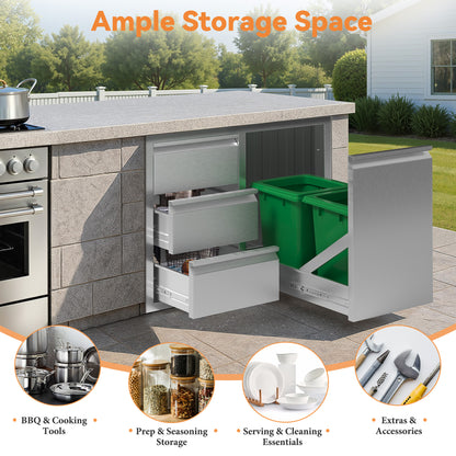 Outdoor Kitchen Access Drawers Amerlife