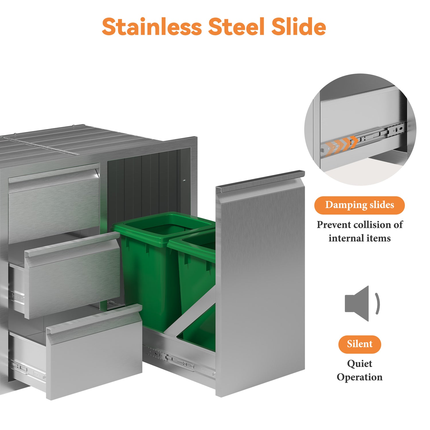 Outdoor Kitchen Access Drawers Amerlife