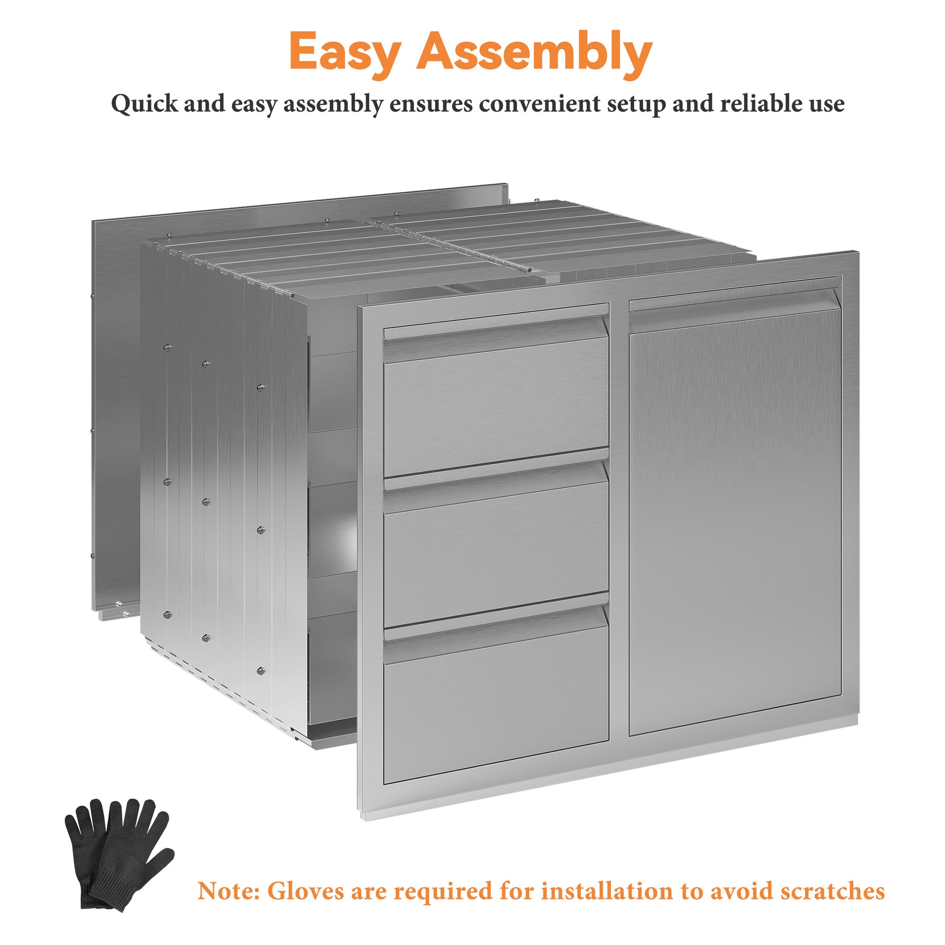 Outdoor Kitchen Access Drawers Amerlife