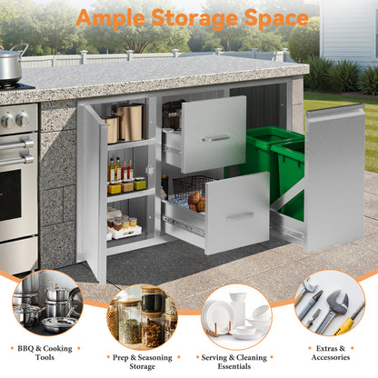 Outdoor Kitchen Access Drawers Amerlife