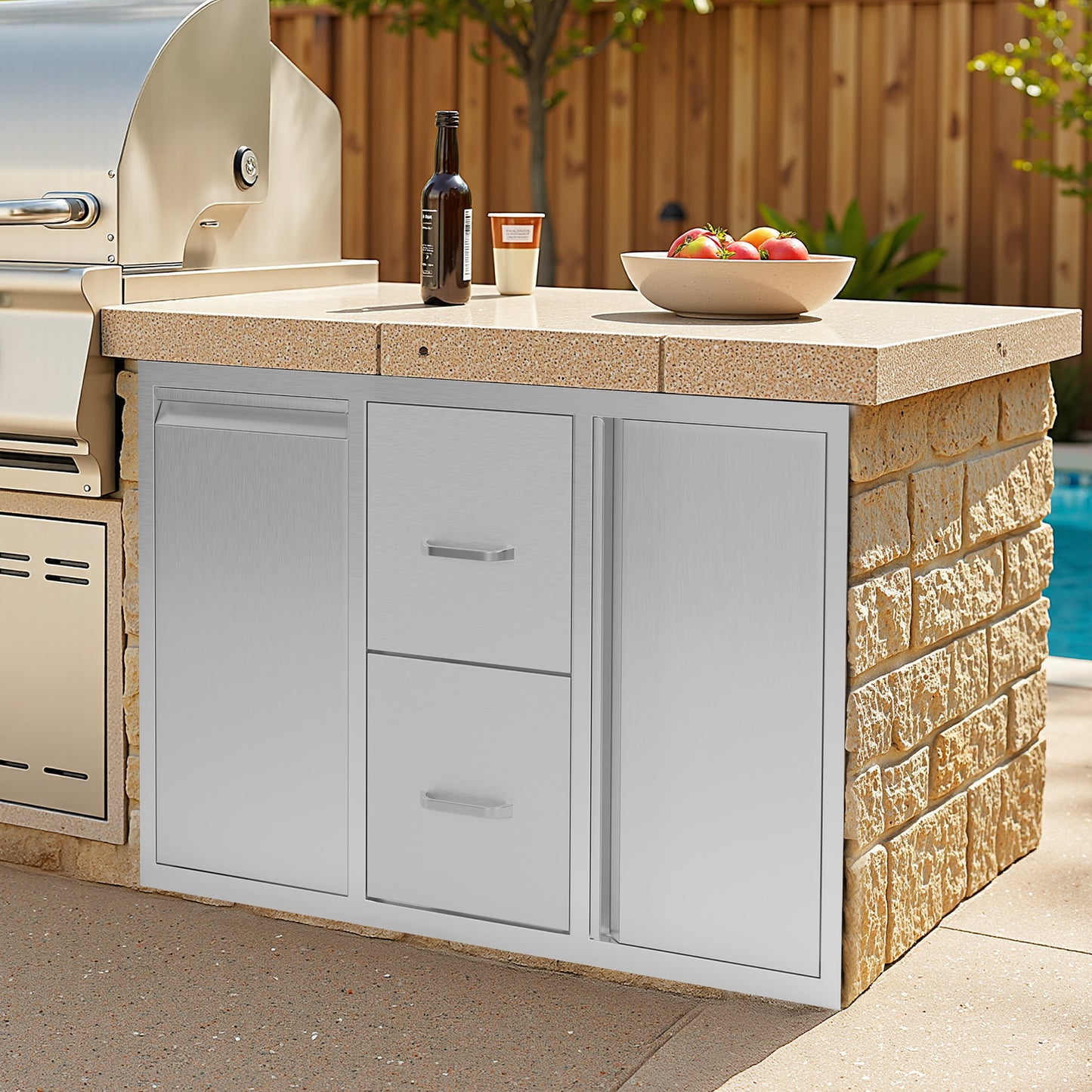 Outdoor Kitchen Access Drawers Amerlife