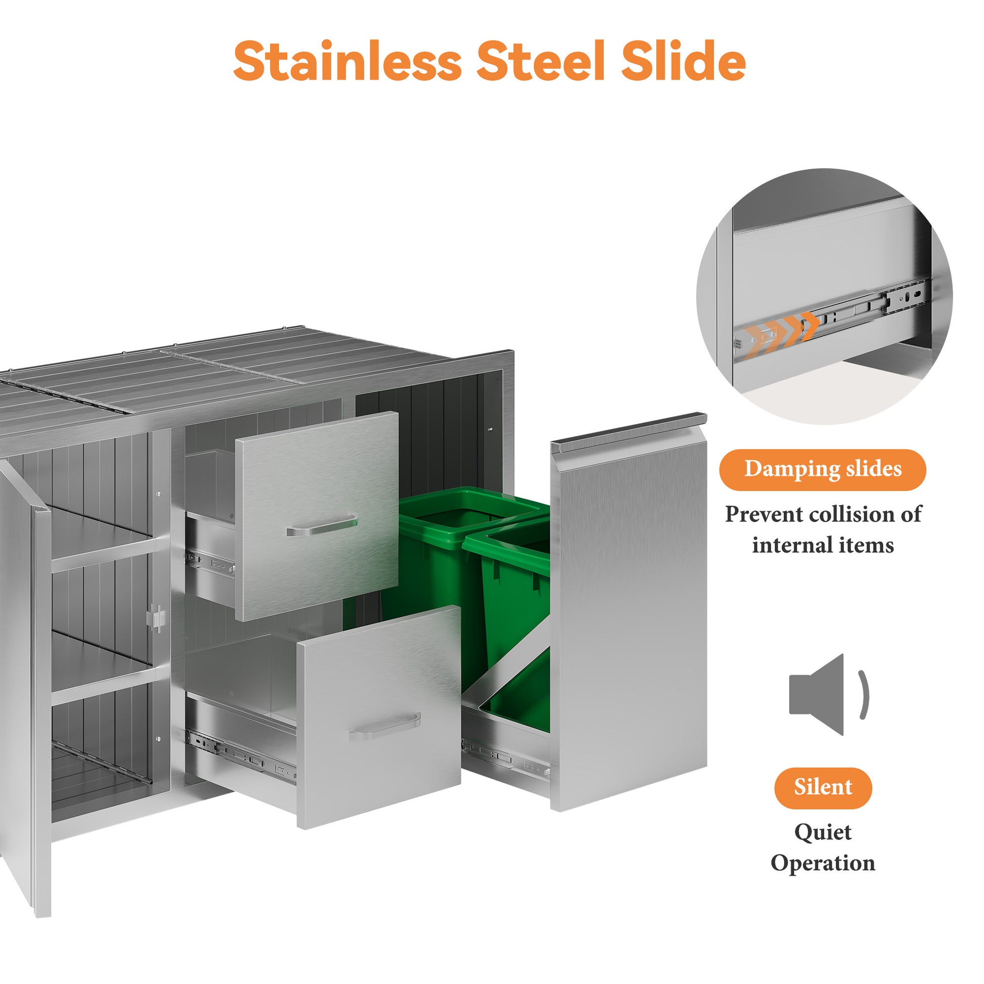 Outdoor Kitchen Access Drawers Amerlife