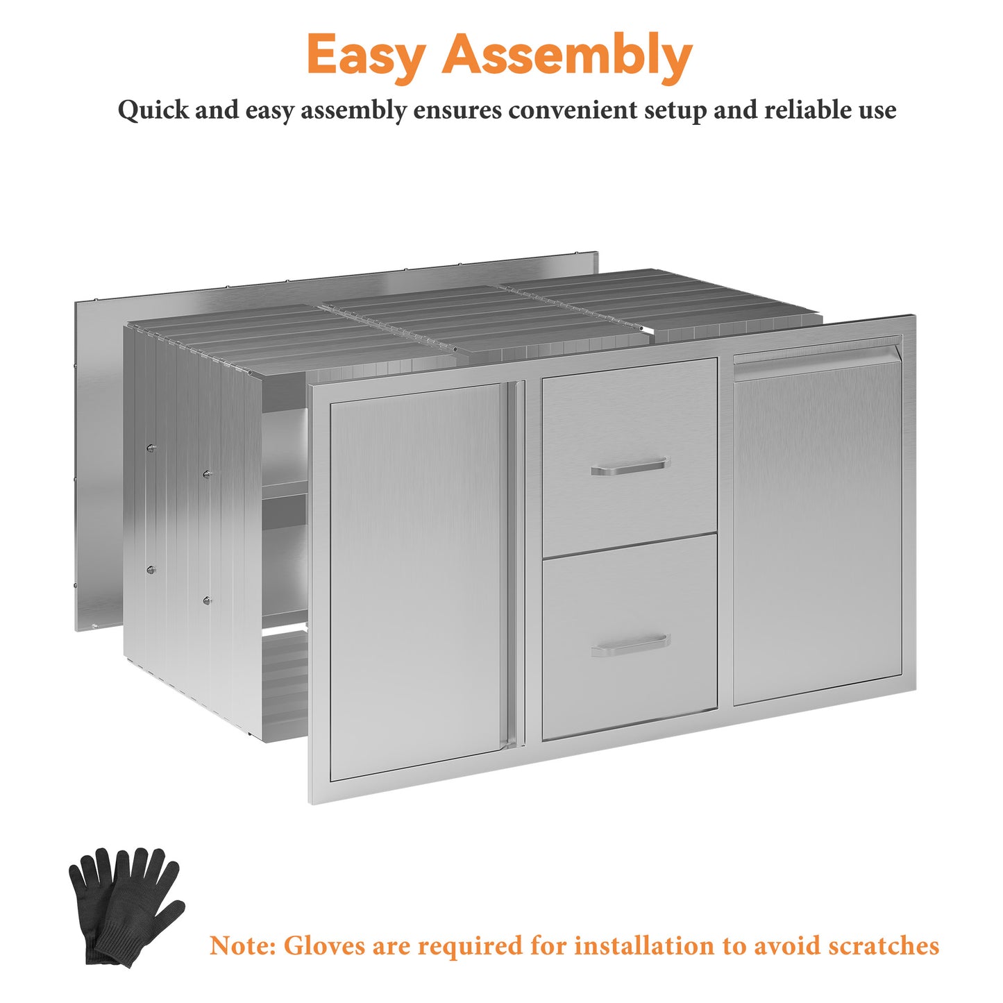 Outdoor Kitchen Access Drawers Amerlife