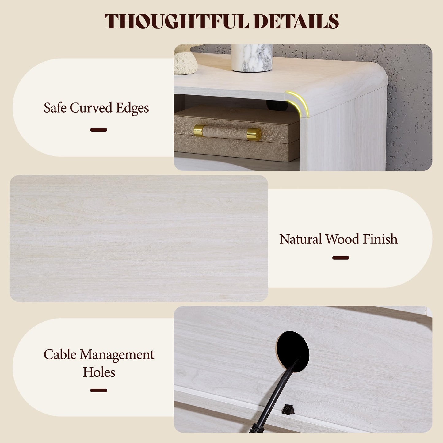 Contemporary Living Room Furniture Set Amerlife White