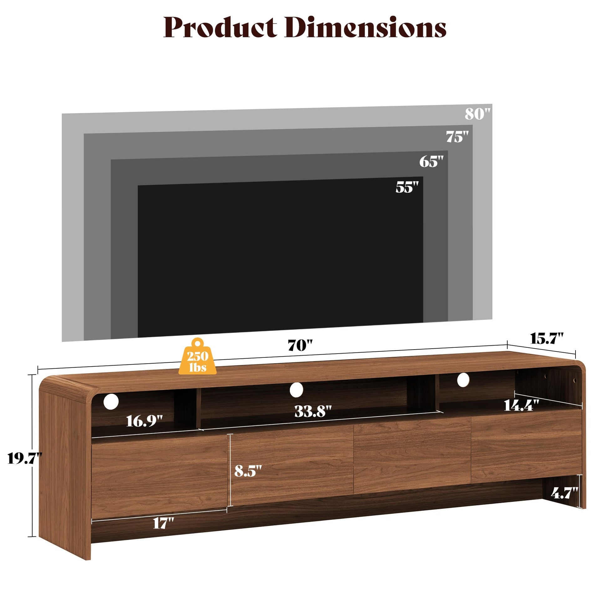 Contemporary Living Room Furniture Set Amerlife Brown