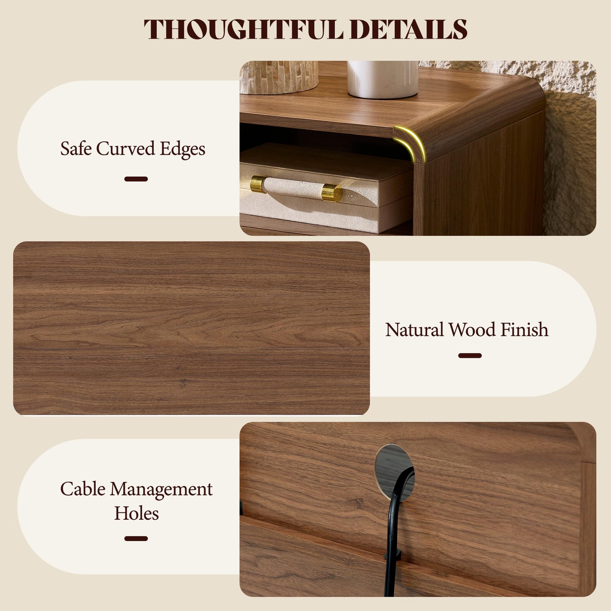 Contemporary Living Room Furniture Set Amerlife Brown
