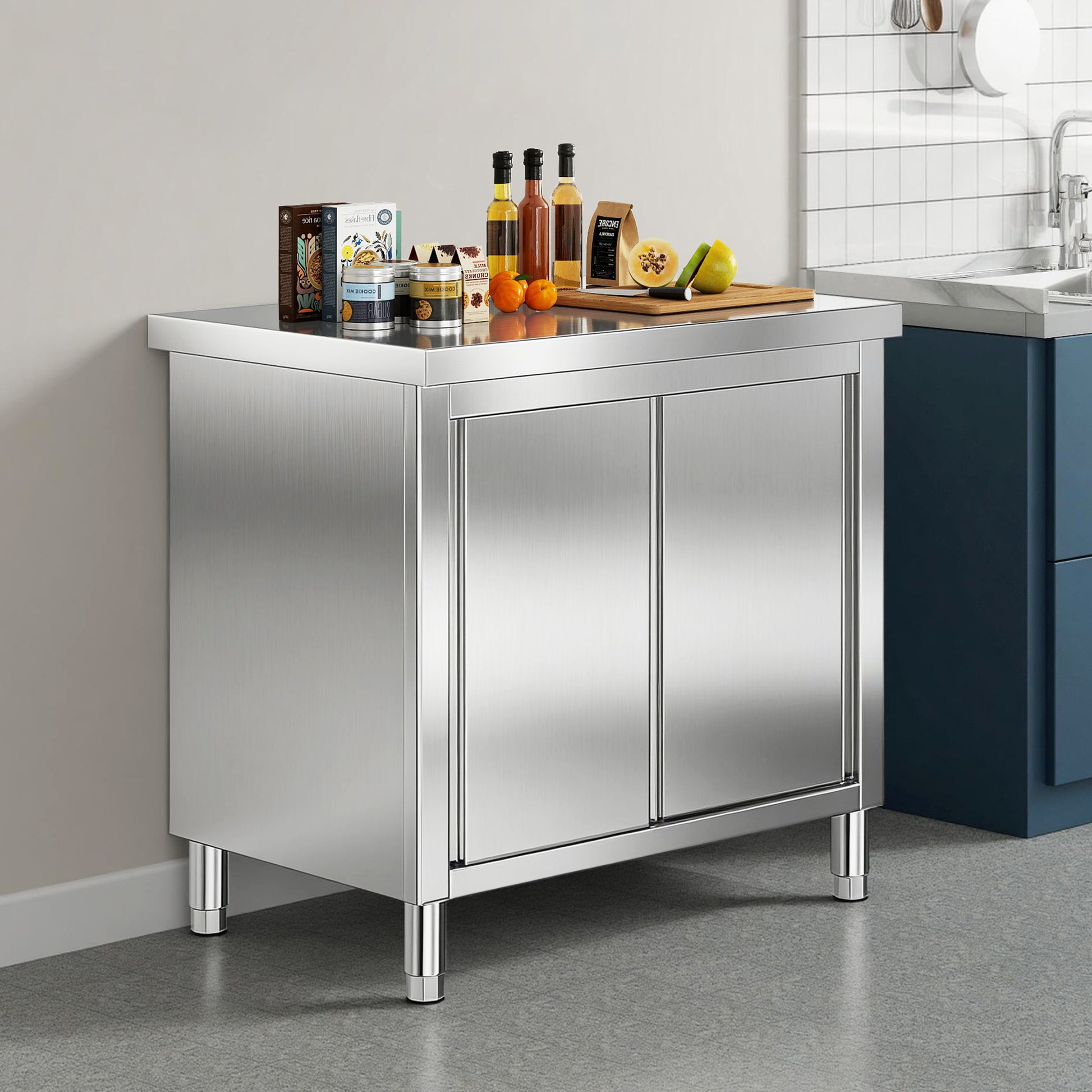 Stainless Steel Work Cabinet Amerlife 