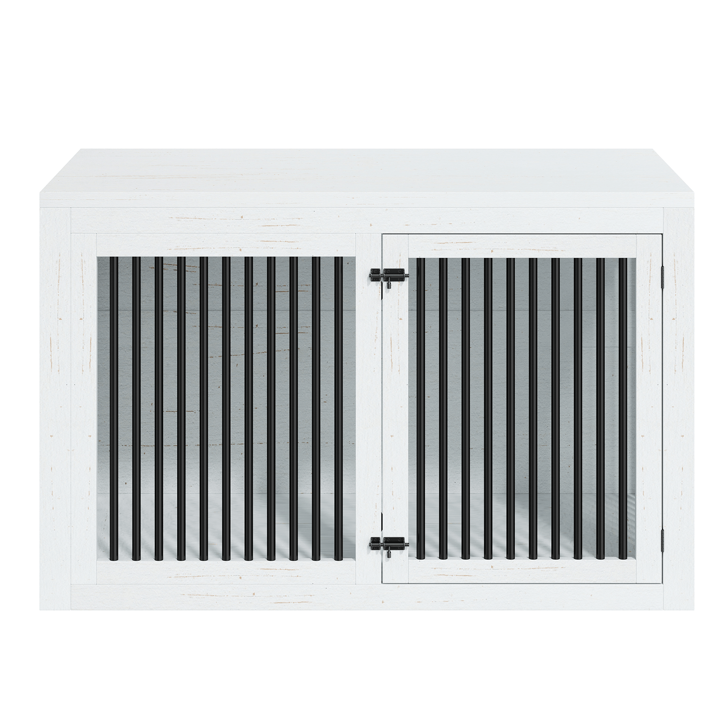 Quadro 3-in-1 Corner Dog Crate Amerlife Right (41") / White