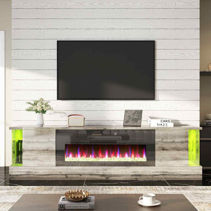 Callisto_70_Fireplace_TV_Stand Grey