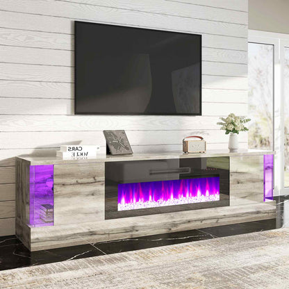 Callisto_70_Fireplace_TV_Stand Grey