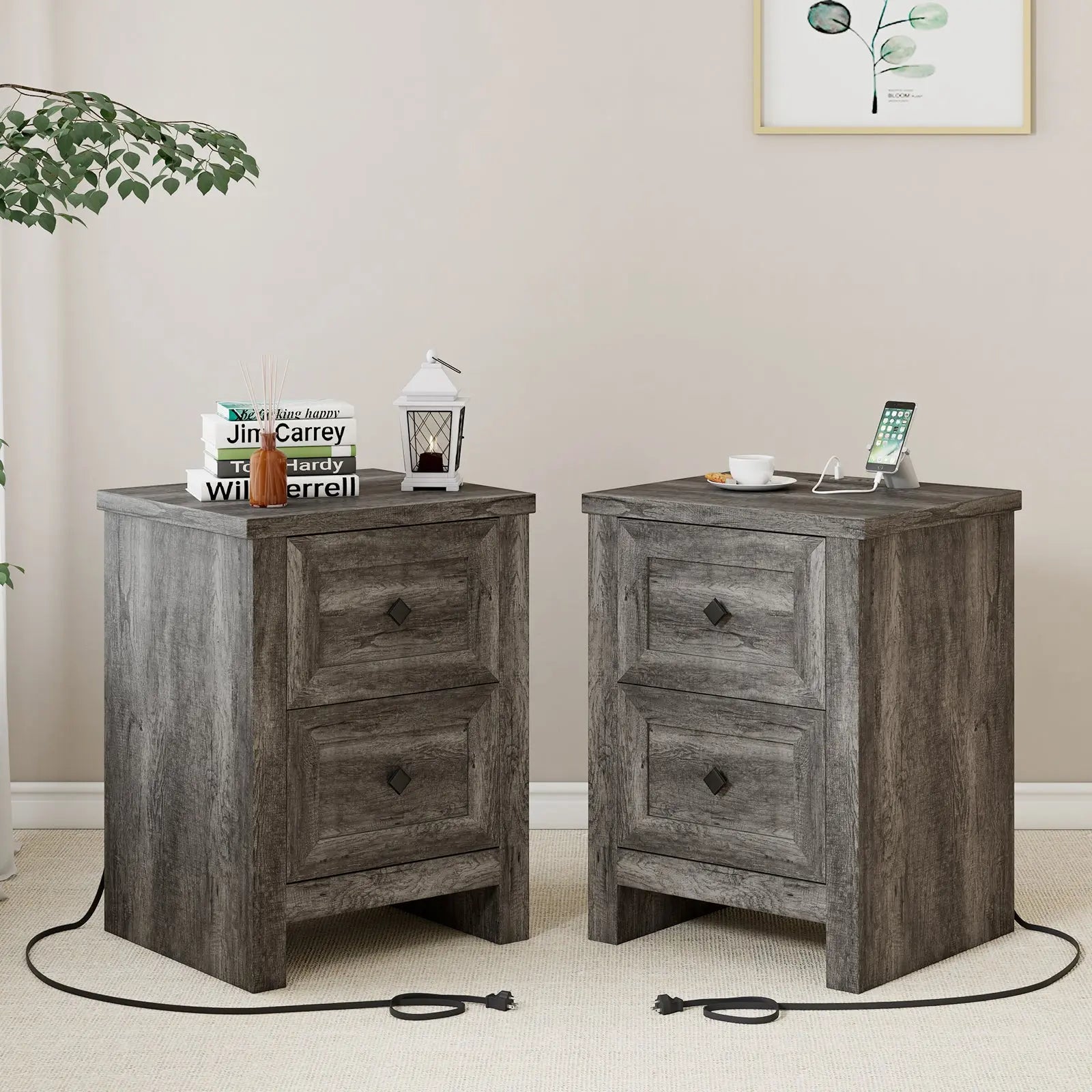 Full / Two-piece Set A / Rustic Grey