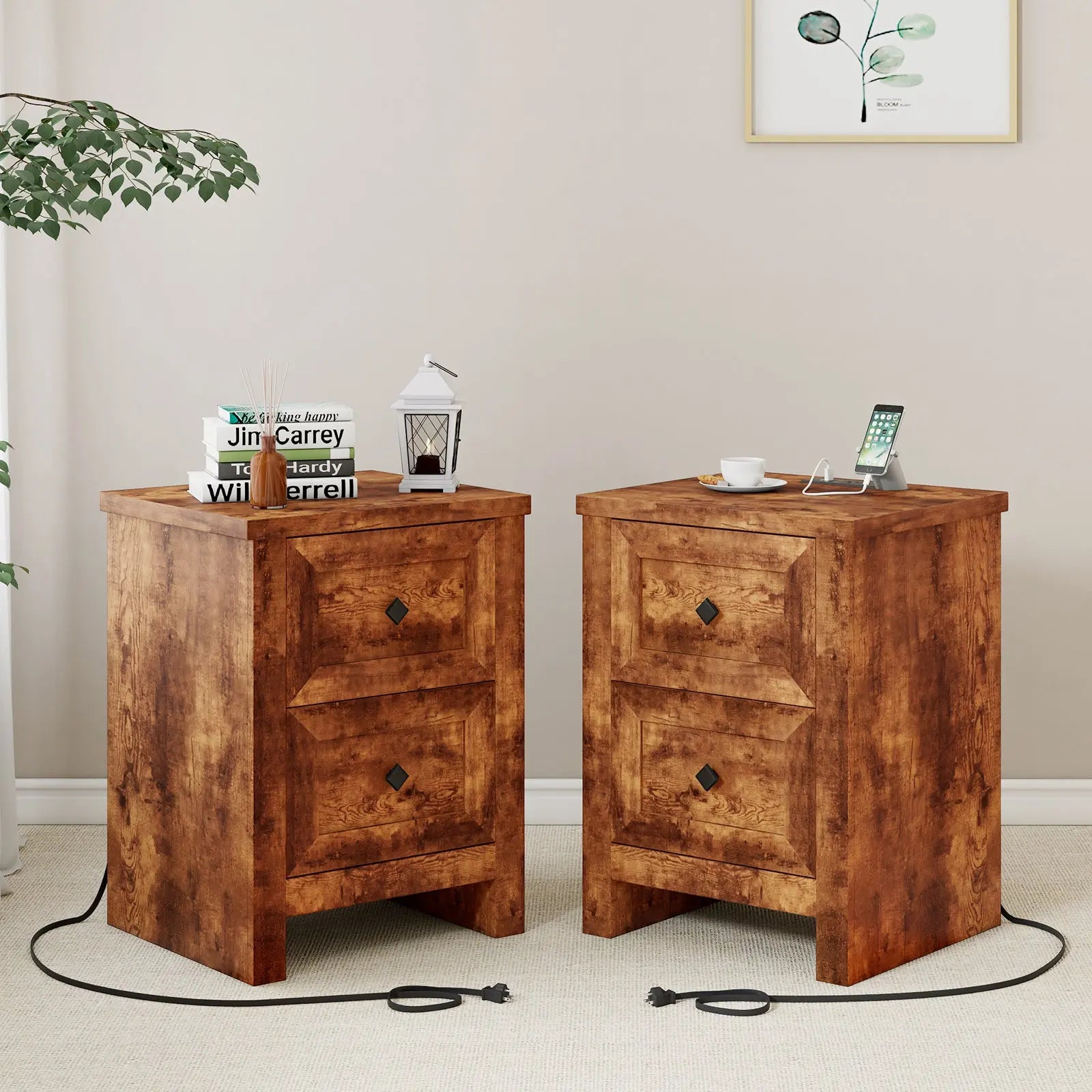 King / Two-piece Set A / Rustic Brown