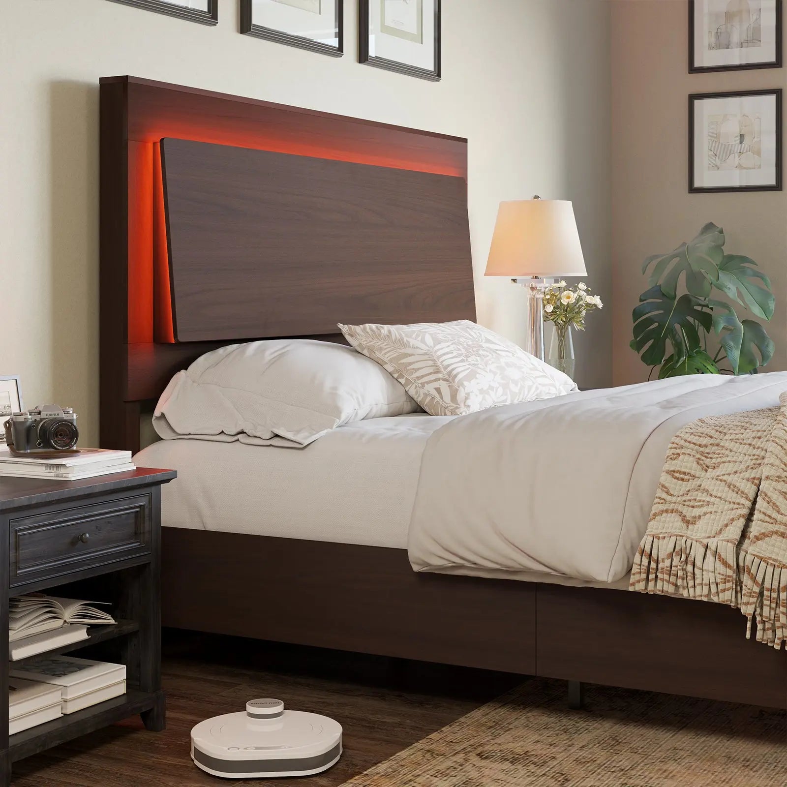 Carson Queen LED Bed Frame