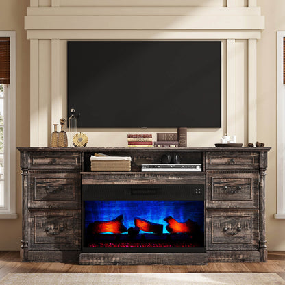 Cassius 75" Fireplace TV Stand