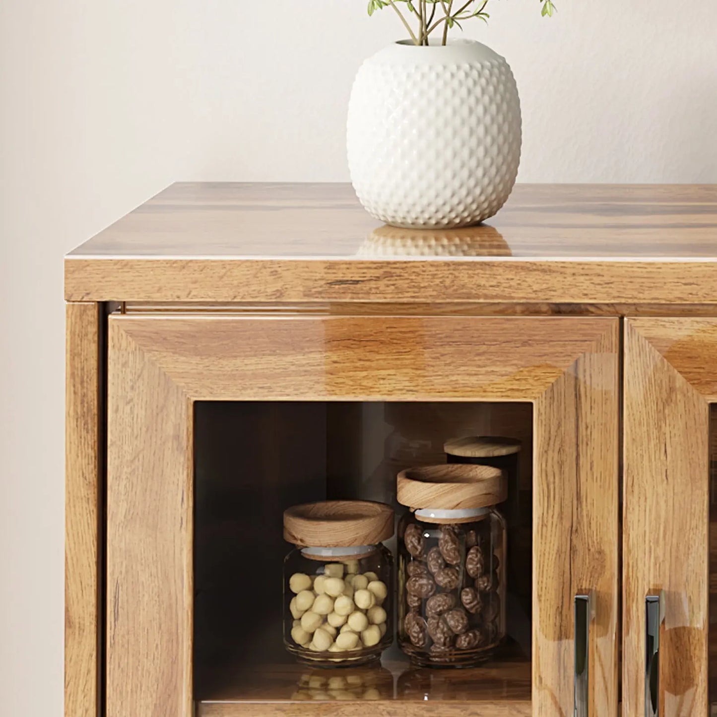 CBS008 Cerise Sideboard Buffet Cabinet.