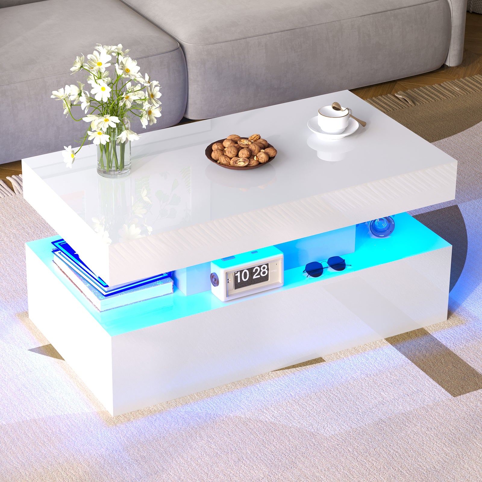 Dimmesdale Coffee Table - White