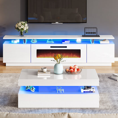 Dimmesdale Coffee Table - White