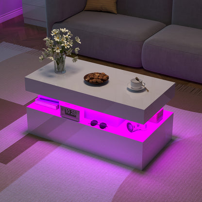 Dimmesdale Coffee Table - White