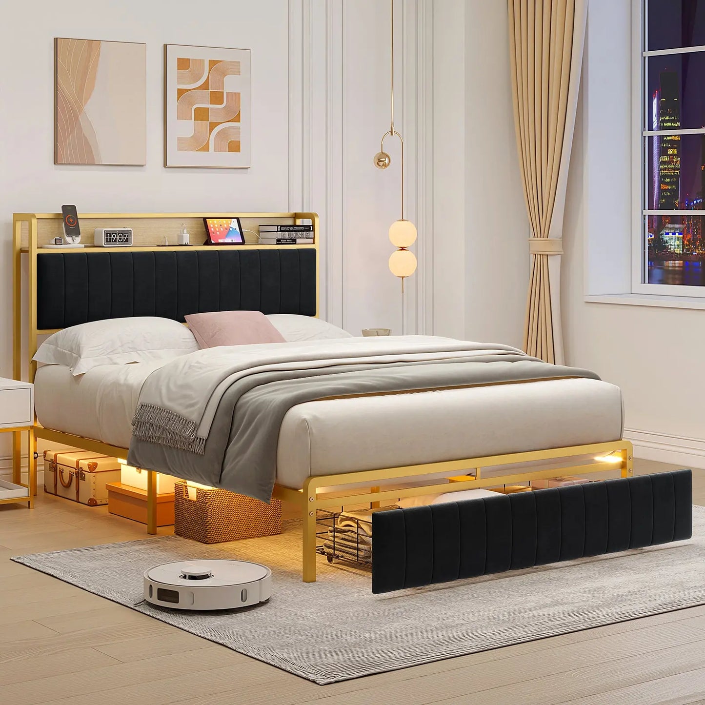 Cortez Queen Storage Bed