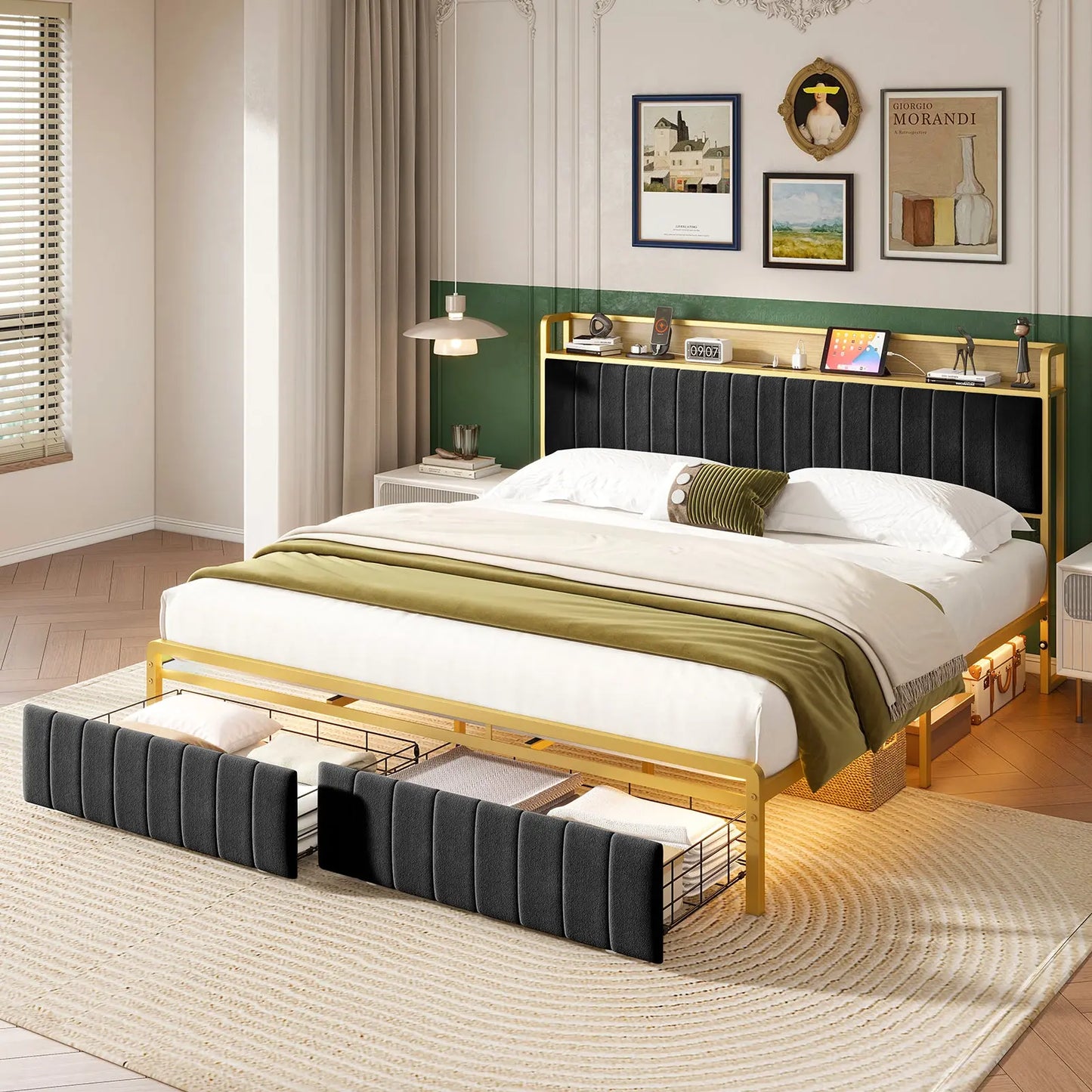 Cortez Queen Storage Bed