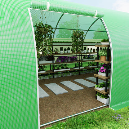 Delta High Tunnel Greenhouse YGH010 Green-Amerlife