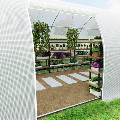Delta High Tunnel Greenhouse YGH010 White-Amerlife
