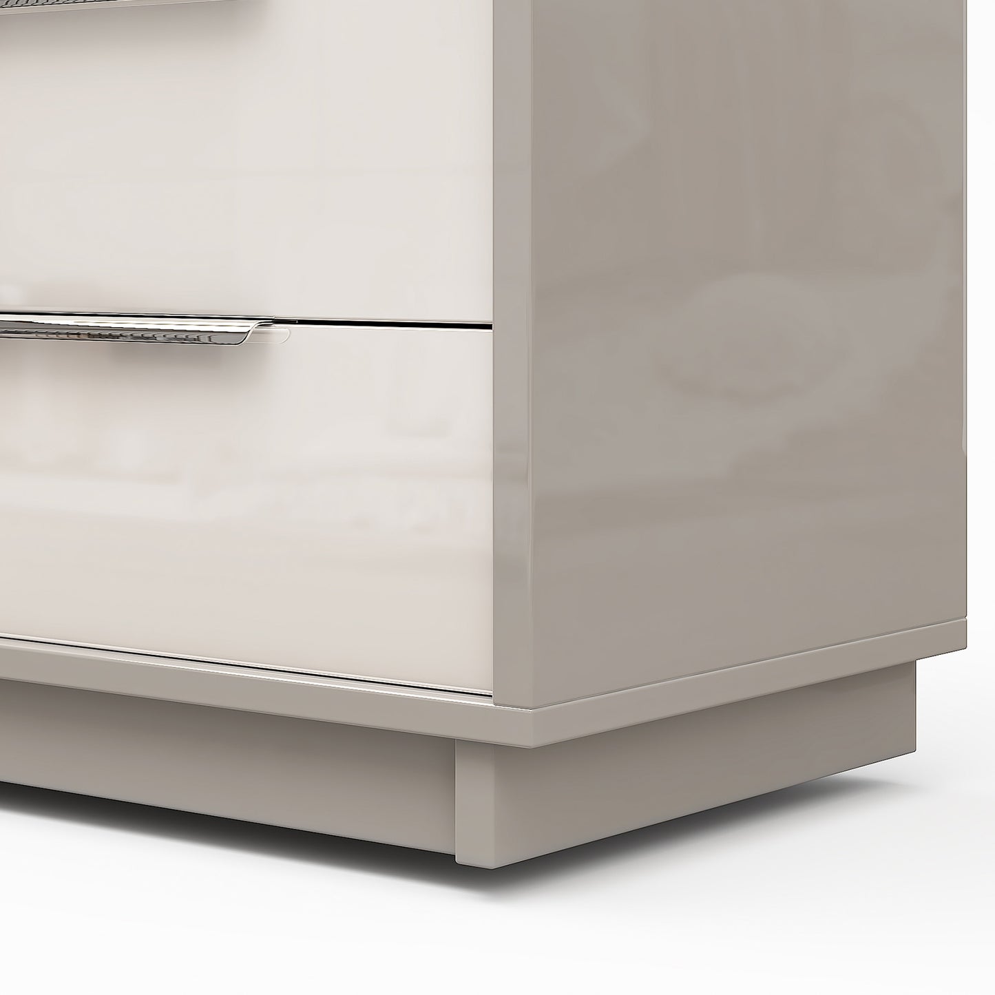 Kino 8-Drawers Dresser - White&Gray