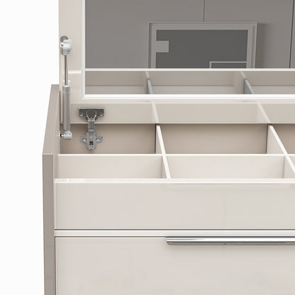 Kino 5-Drawers Dresser - White&Gray