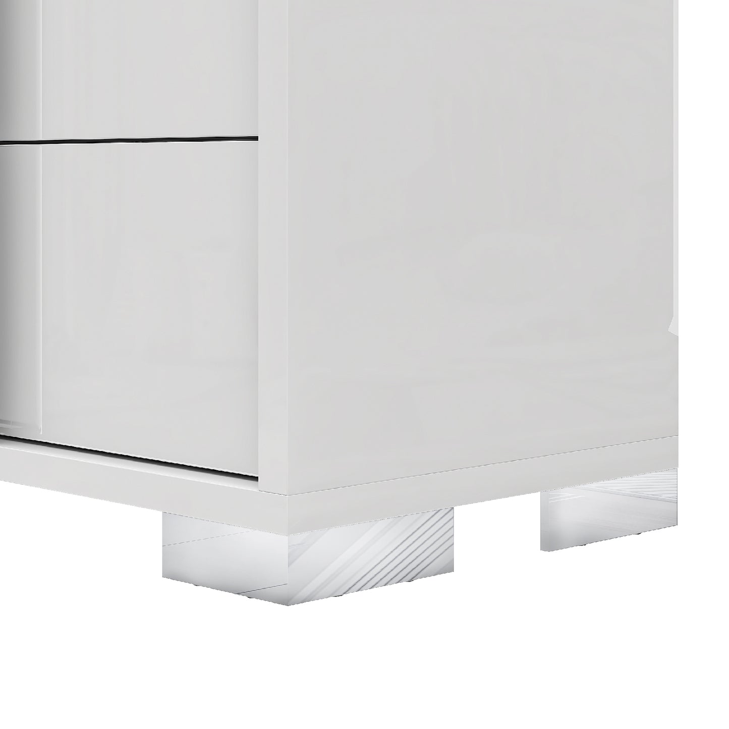 Lena 6-Drawers Dresser - White