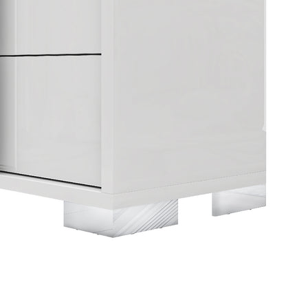 Lena 6-Drawers Dresser - White