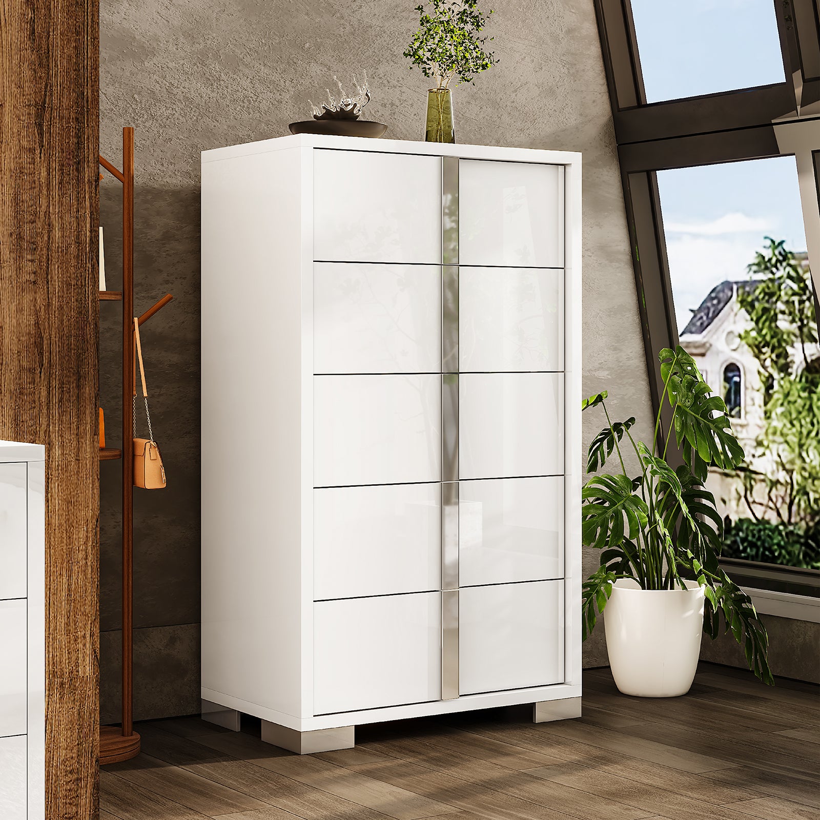 Amerlife Lena 5-Drawers Dresser 50.2