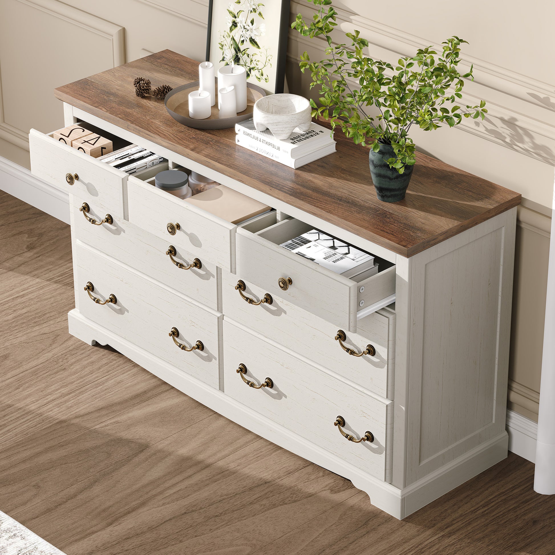 Amerlife Erebus 7-Drawers Dresser 54 Amerlife Erebus 7-Drawers Dresser 54