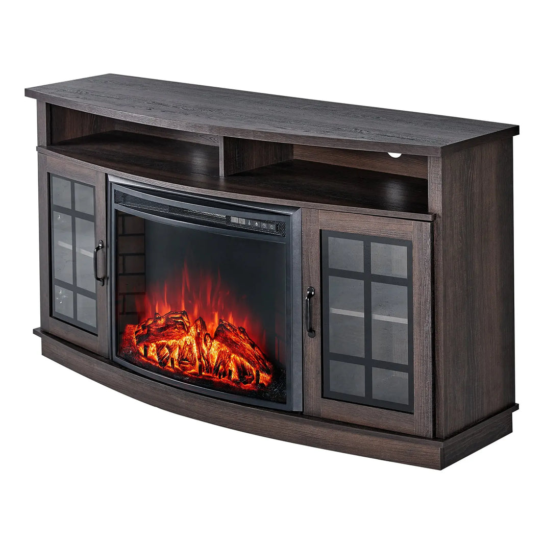 Fireplace TV Stand -Electric, LED, & Floating TV Stands with Fireplace ...