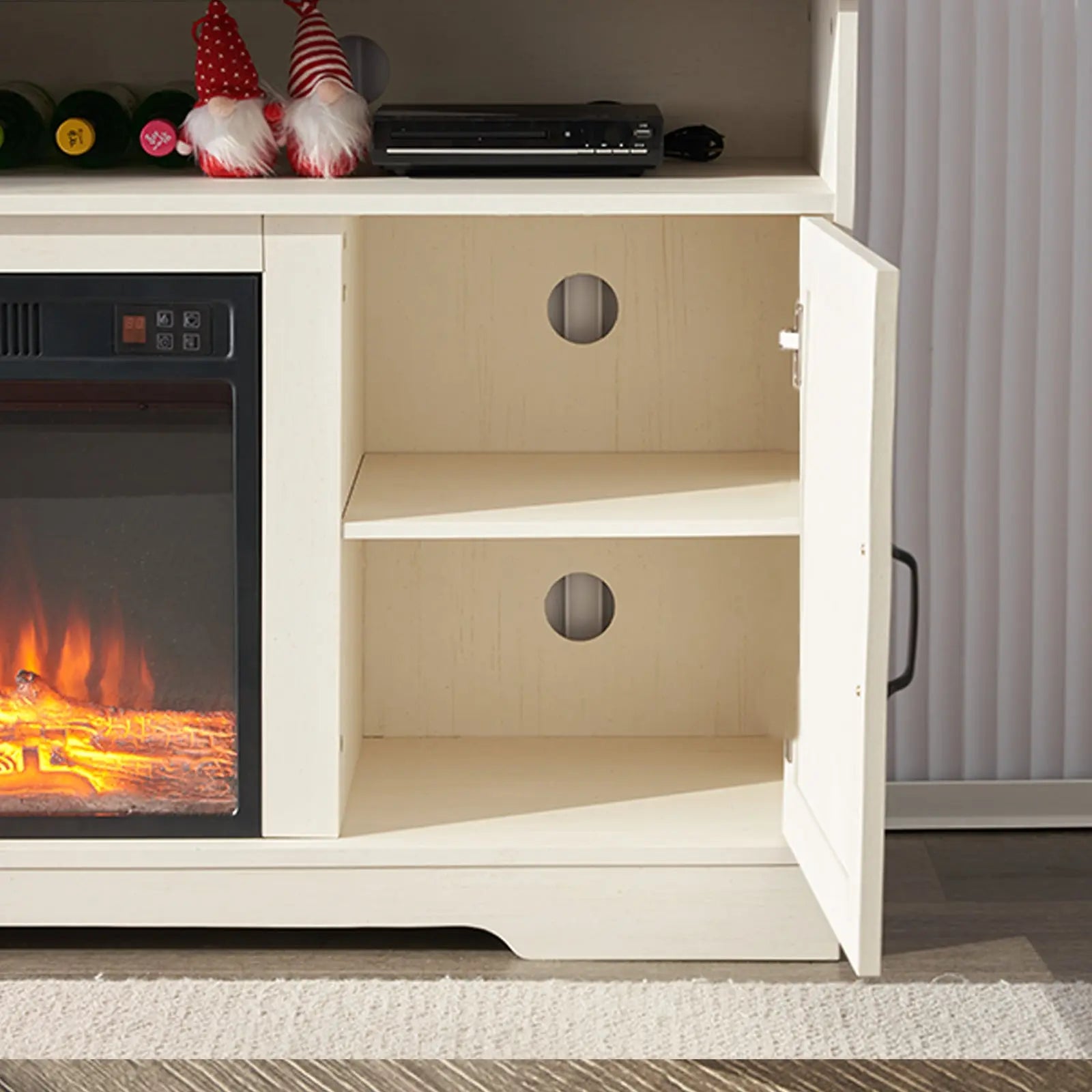 Fireplace stand for wood online