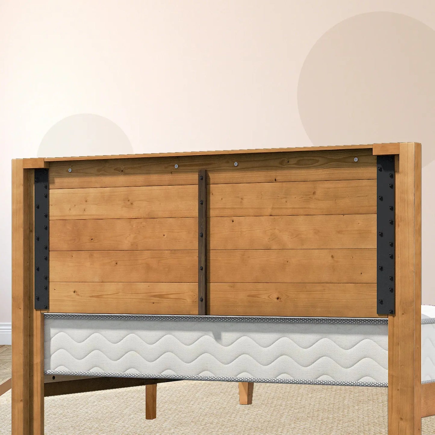 Fremont Full Solid Wood Bed Frame - Amerlife