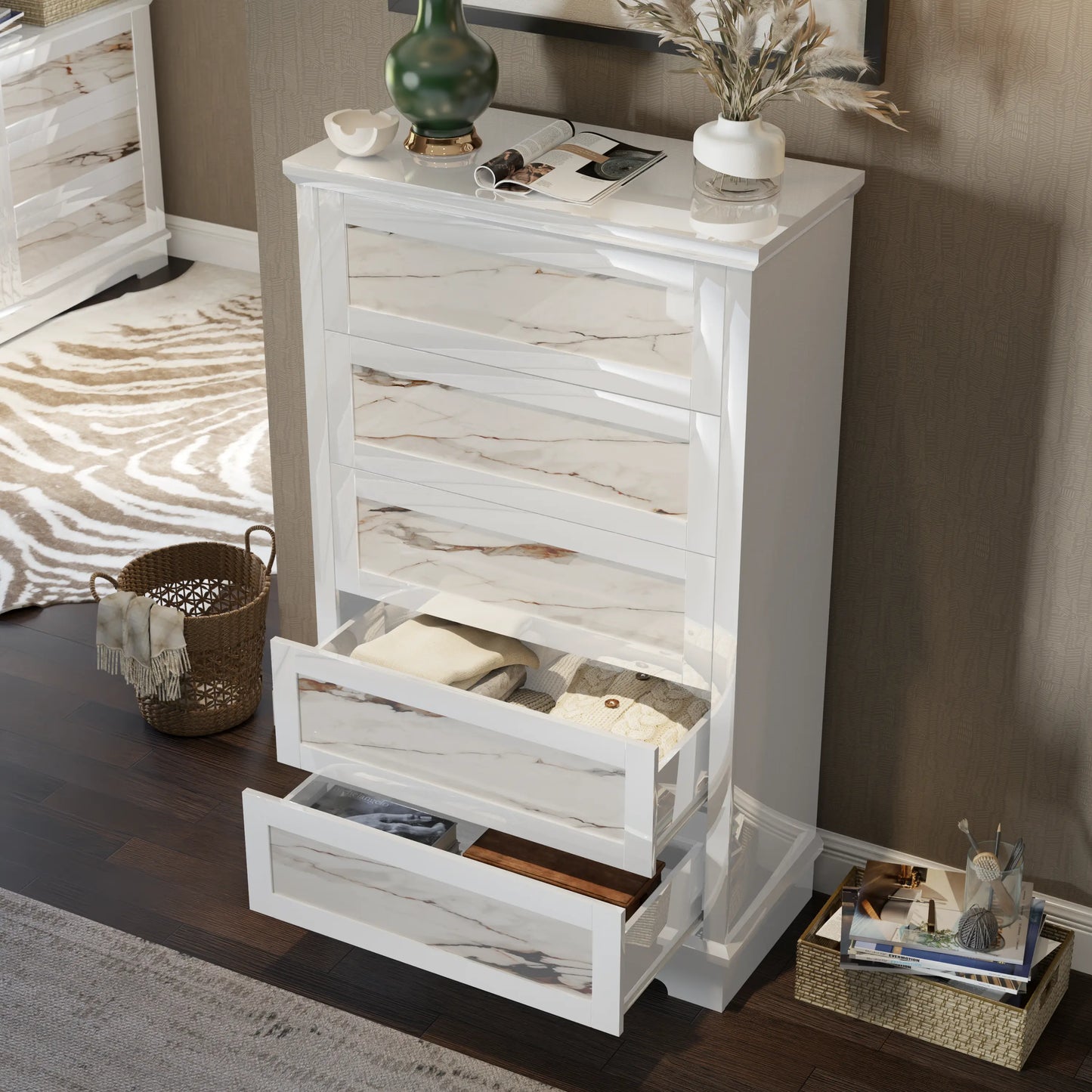 Galala Marble Cabinet Set - Amerlife