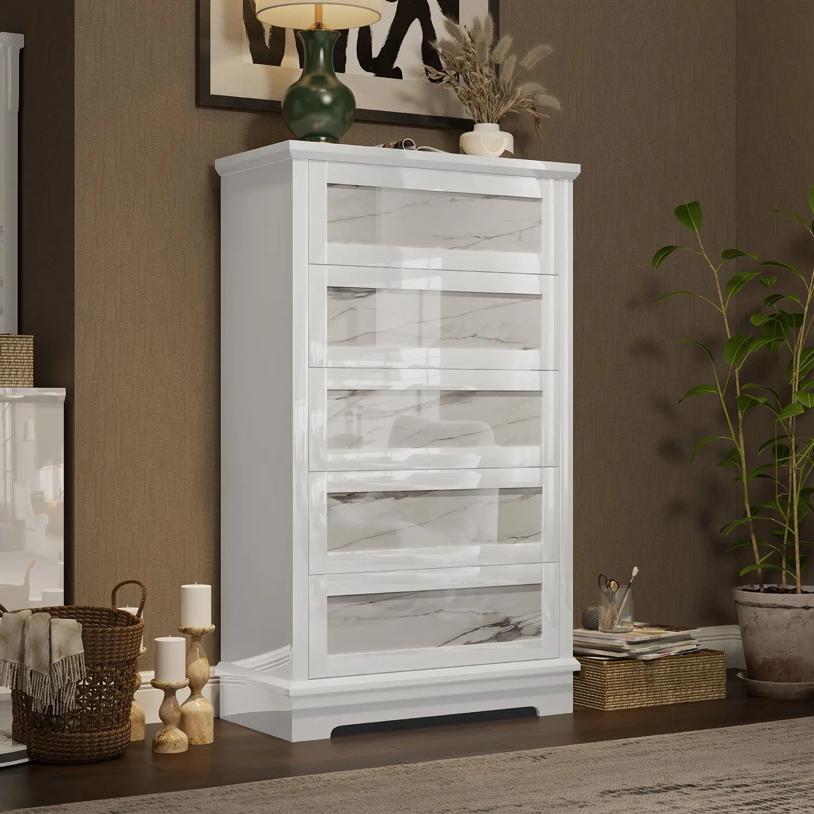 Galala Marble Cabinet Set - Amerlife